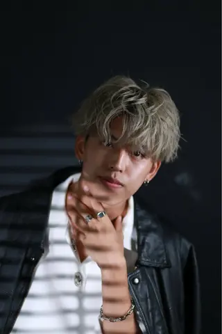 カラー パーマ メンズ 渋谷🫧透明感カラー /🫧🫧SHIYUのヘアスタイル