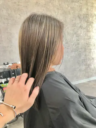 ロング カラー パーマ ヘアアレンジ メンズ キッズ ネイル マツエク・マツパ eir心斎橋店所属・エビスザキレン／メン ズ／心斎橋🌳のヘアスタイル