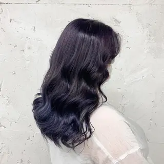 カラー Noele hair atelier(ノエルヘアアトリエ)所属・北上ゆい/個性派/ ナチュラルアレンジのヘアスタイル