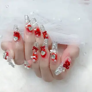 ネイル 長さだし/持込/ ins風ネイル/Umのネイルデザイン