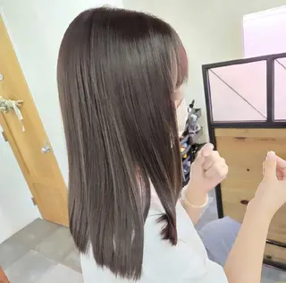 ミディアム ️🩵美髪矯正 みおのヘアスタイル