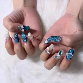 ロング mao .のネイルデザイン