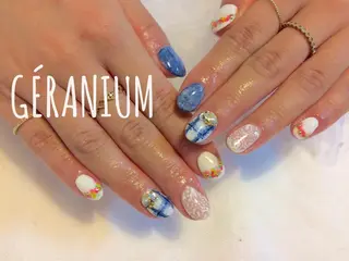 ネイル GéRanium Harukaのネイルデザイン