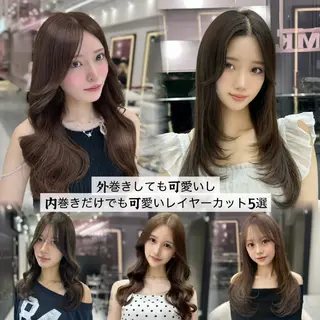 ロング 新宿/韓国レイヤー/ 髪質改善/ 佐藤のヘアスタイル