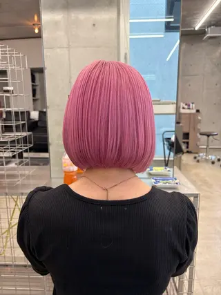 ミディアム カラー トレンドカラー🥣／ ヘアアレンジ✩.*˚のヘアスタイル