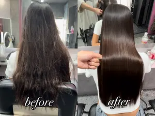 ロング メッシュカラー 艶髪/西尾 幸樹のヘアスタイル