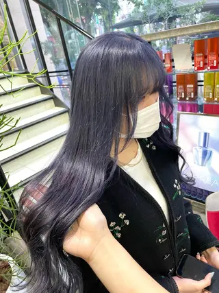 ロング 艶髪カラー🫧 髪質改善🪽萩原のヘアスタイル