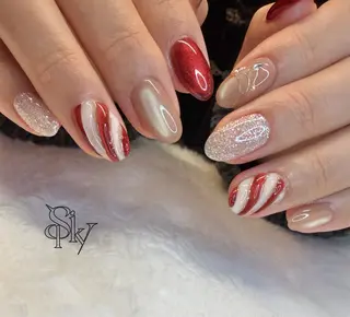 ネイル Spiky とうげ ふうかのネイルデザイン