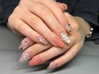 ネイル ココナッツ 練習モデル募集のネイルデザイン