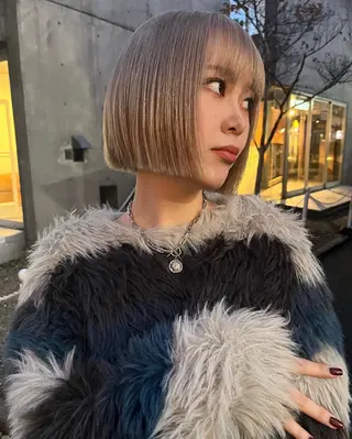 ショート カラー 🎀ハイトーン🎀/ Chizukiのヘアスタイル