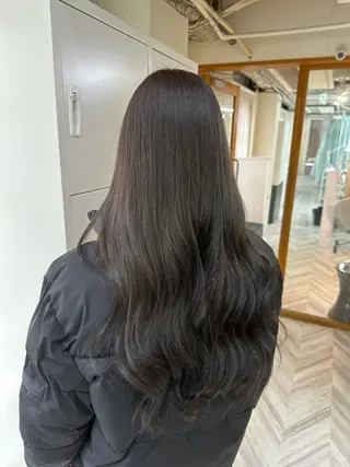 ロング 韓国ヘア×ハイトーン AYA💫のヘアスタイル