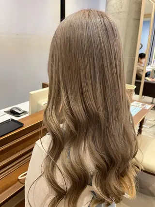 ロング カラー サソウ ユリエ🥥のヘアスタイル