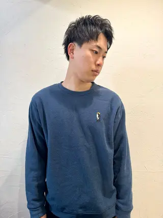 ショート パーマ メンズ 【池袋/スパイキー ショート】ⓝⓘⓜⓤのヘアスタイル