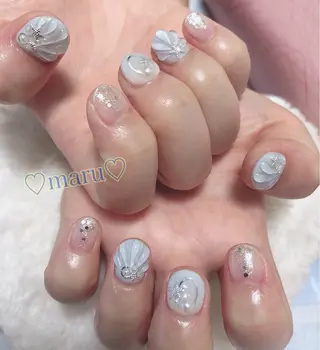 ネイル まるみ ♡のネイルデザイン