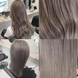 セミロング 🦋ハイトーン🦋 石山 希理🦋のヘアスタイル