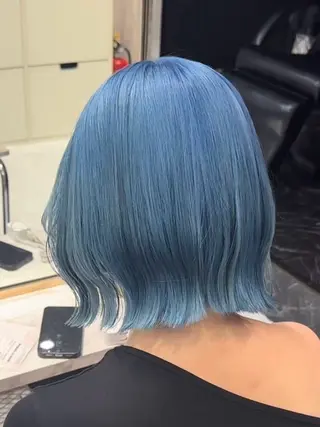 カラー 【🦋ハイトーンリタ ッチ🦋】ENAのヘアスタイル