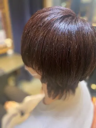 メンズ カラー shell 吉祥寺 加藤慎二のヘアスタイル