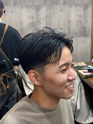 ショート メンズ 心斎橋ハイトーン特化 midori🍀のヘアスタイル