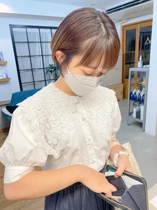 ショート COMILE 🌼 SUZUKAのヘアスタイル