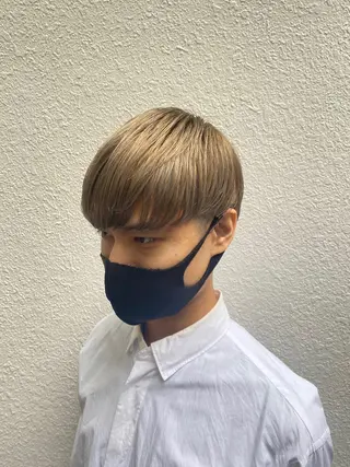 カラー メンズ ハマベ イクト FLORENのヘアスタイル