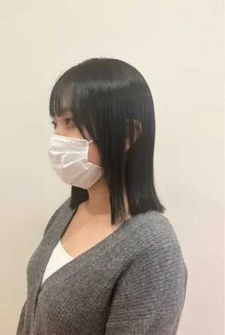 ミディアム カラー 🫧 ひかり️ 🫧のヘアスタイル