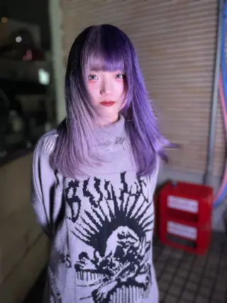 ロング habitt所属・Fu jiのヘアスタイル