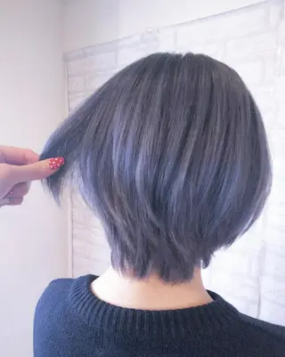 ショート カラー JIL BLAN 京都所属・RU RIのヘアスタイル