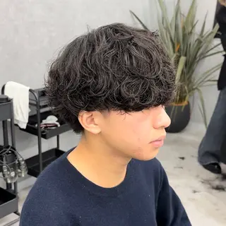 メンズ 🎖️似合わせメンズ パーマ🎖️カネキのヘアスタイル