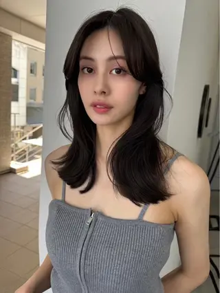 ミディアム SOYON 岡山店所属・SOYON岡山/ 店長/NAOKIのヘアスタイル