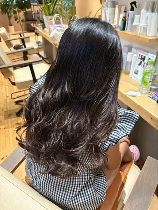 セミロング パーマ Selva所属・林 晃輔のヘアスタイル