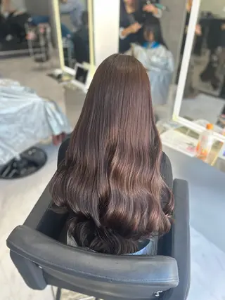 ロング CS made by SHACHU 栄所属・森下 ゆきなのヘアスタイル