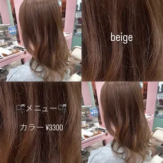 カラー 🍒Megumi /暖色寒色系カラーのヘアスタイル