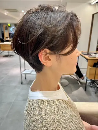 ショート 坂田 愛彩萌のヘアスタイル