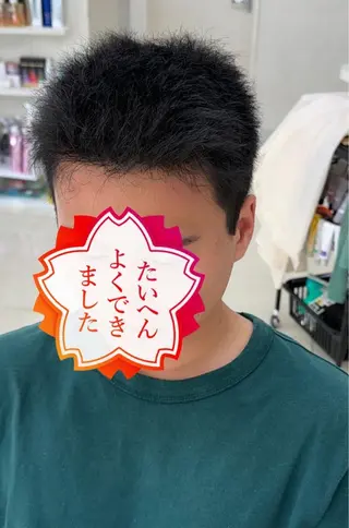 ショート メンズ タカハシ リナのヘアスタイル