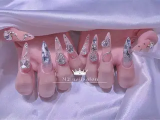 ネイル 長さだし専門店 M2　rikaのネイルデザイン