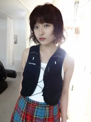 ショート カラー 太田 妃香/岡崎美容室のヘアスタイル