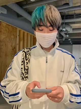 ショート カラー メンズ tension 【テンション】のヘアスタイル