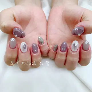 ミディアム nail jaol池袋店所属・ネイルJaol 池袋のネイルデザイン