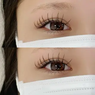 マツエク・マツパ 1ka.🎀 avec amourのマツエク・マツパデザイン