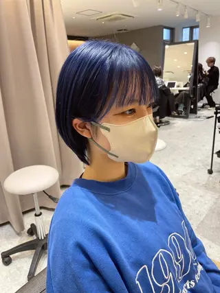 ショート カラー Aster 店長 れおん✂️のヘアスタイル