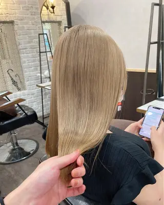 ロング カラー 🌿ガクト 🌿艶髪透明感のヘアスタイル