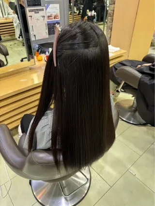 ロング カラー パーマ 💓💓彩 音💓💓のマツエク・マツパデザイン