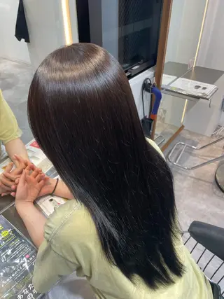 ロング Lond re Maison所属・骨格補正カット／艶 カラー🌸さくら🌸のヘアスタイル