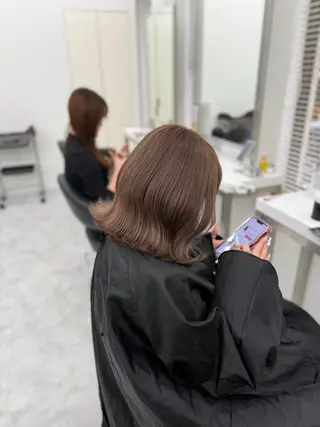 ミディアム ヘアアレンジ 🎀Girly艶髪カ ラー🎀Harukaのヘアスタイル