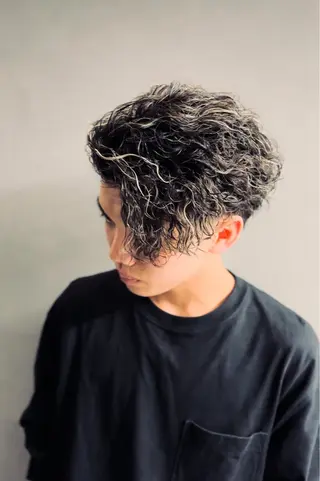 パーマ つよし 西梅田 / モデル募集中🍒のヘアスタイル