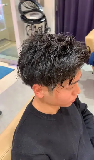 パーマ メンズ hair&make NOISM -eha-所属・メンズ特化美容師/ 新井　洸太のヘアスタイル