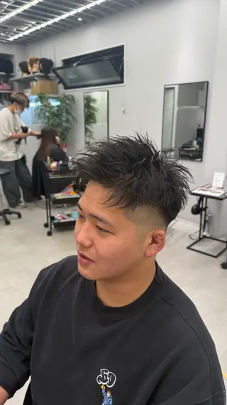 メンズ Joule大分 メンズ特化植木永遠のヘアスタイル