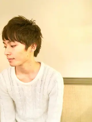 ショート カラー メンズ 快眠ヘッドスパ はなのなのヘアスタイル