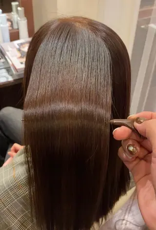 ロング 艶ｶﾗｰ｜ｽﾄﾚｰﾄ 🍟yuki🍟のヘアスタイル