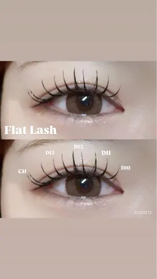 マツエク・マツパ 🍒束間まつ毛ෆ sasara🍒のマツエク・マツパデザイン